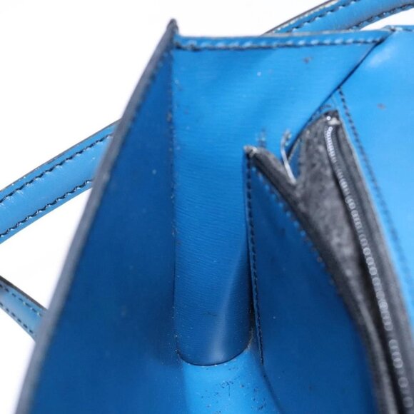 LOUIS VUITTON Epi Pochette Arche Shoulder Bag Blue - Picture 14 of 16